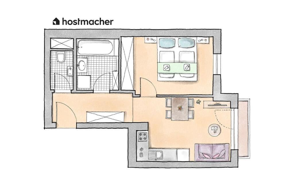 1Br Excellence, Fast To Centre By Hm Appartement Wenen Buitenkant foto